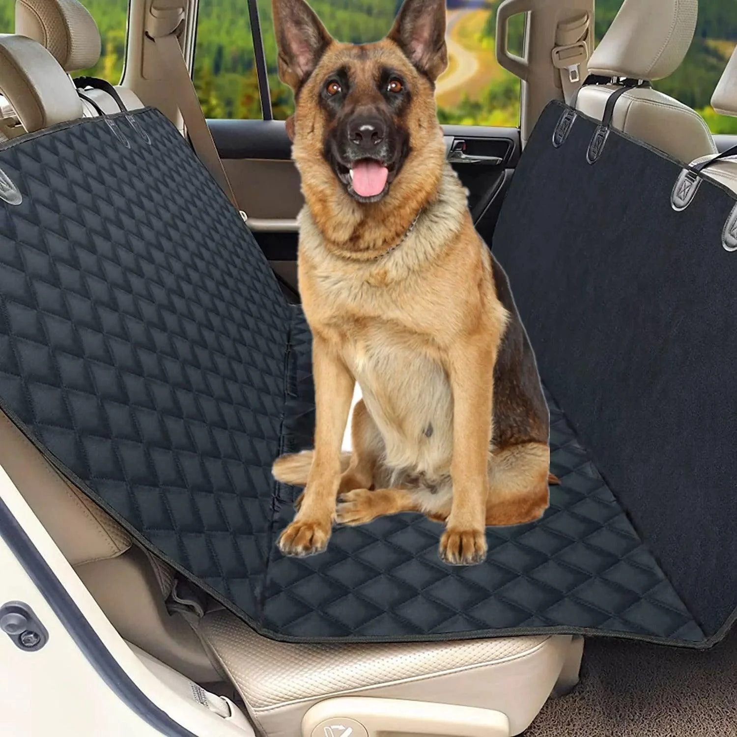 Luxury Pet Dog Car Seat Protector - Image 2