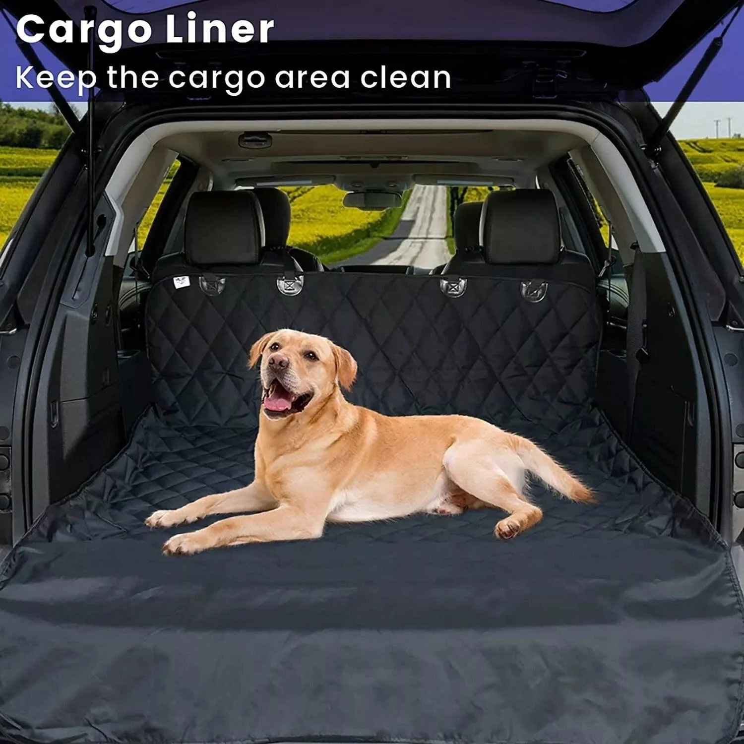 Luxury Pet Dog Car Seat Protector - Image 4