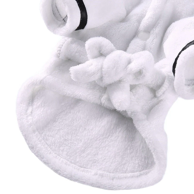 Luxury Soft Pet Dog Puppy Hooded Bathrobe - Image 15