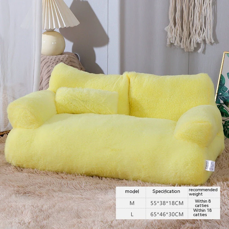 Luxury Warmth Pet Sofa Bed - Image 5