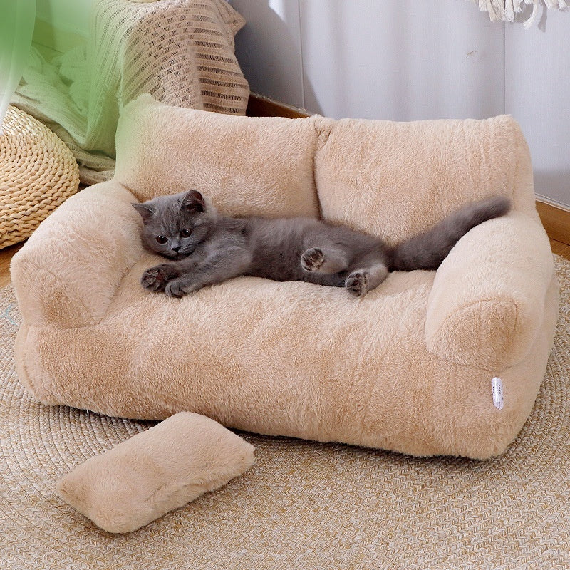 Luxury Warmth Pet Sofa Bed - Image 6