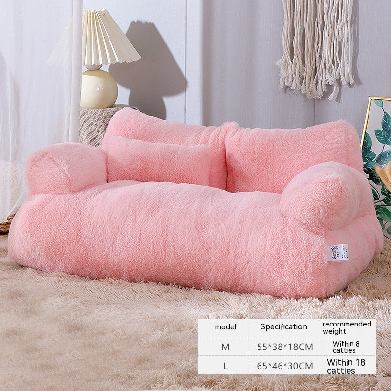 Luxury Warmth Pet Sofa Bed - Image 7