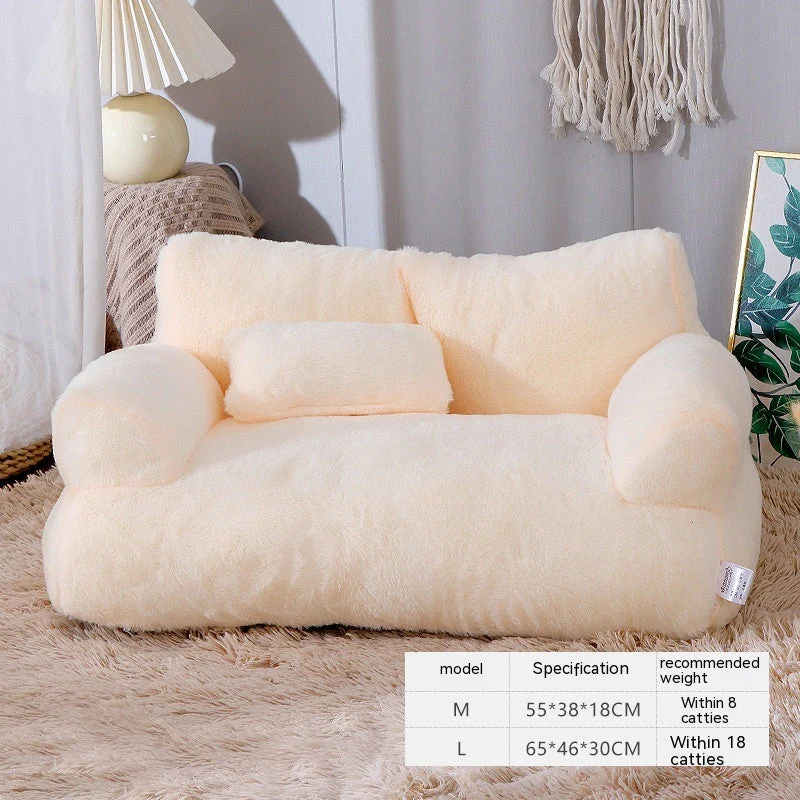 Luxury Warmth Pet Sofa Bed - Image 8