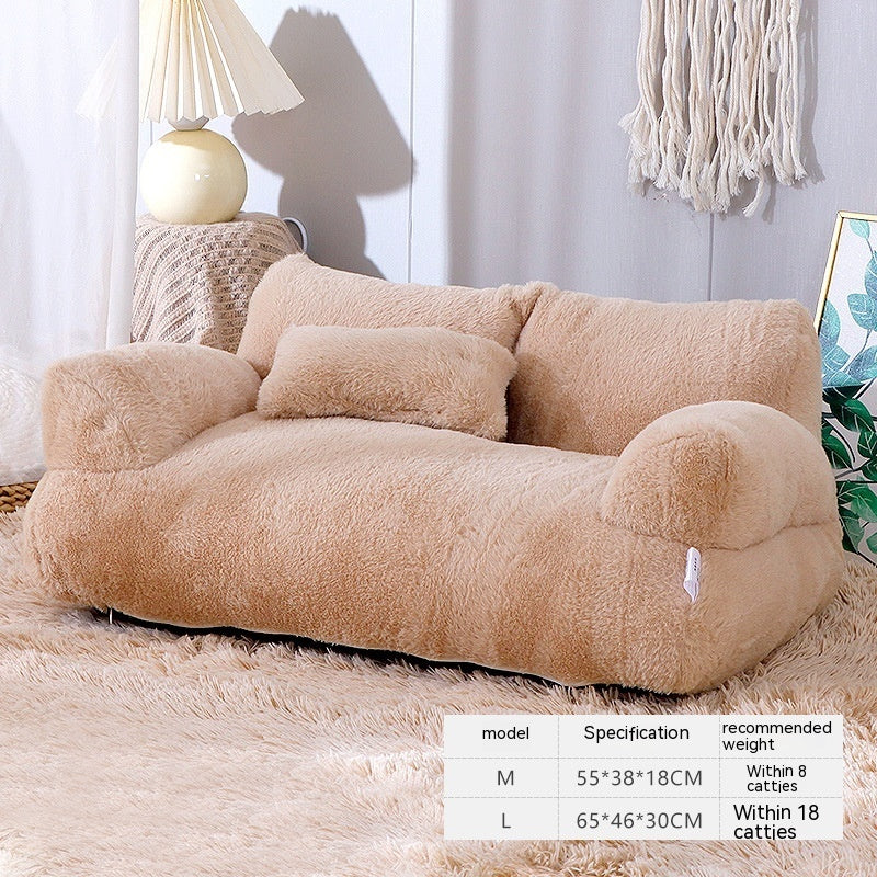 Luxury Warmth Pet Sofa Bed - Image 9