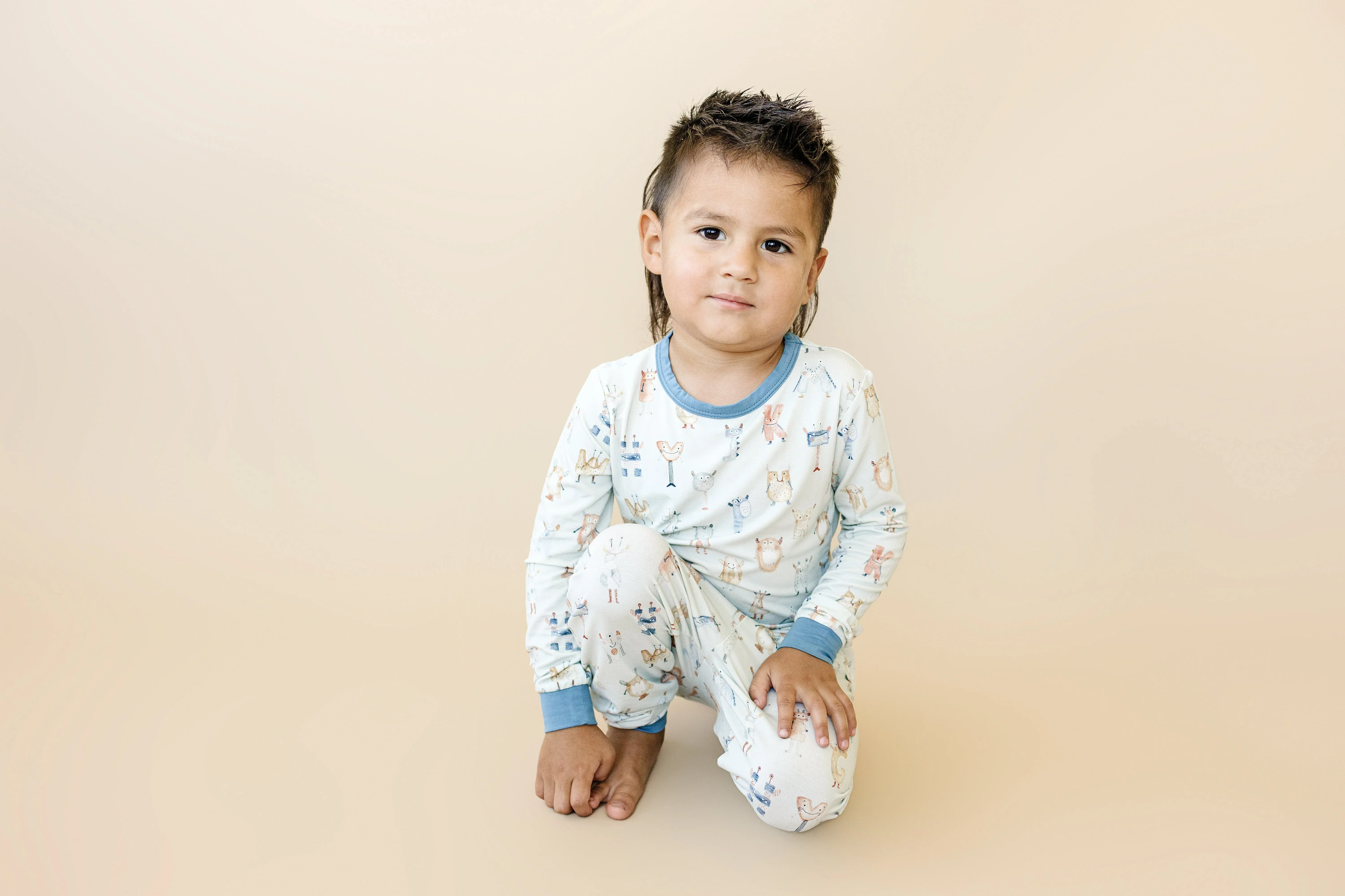 M is for Monsters 2pc Bamboo Pajamas - Image 3