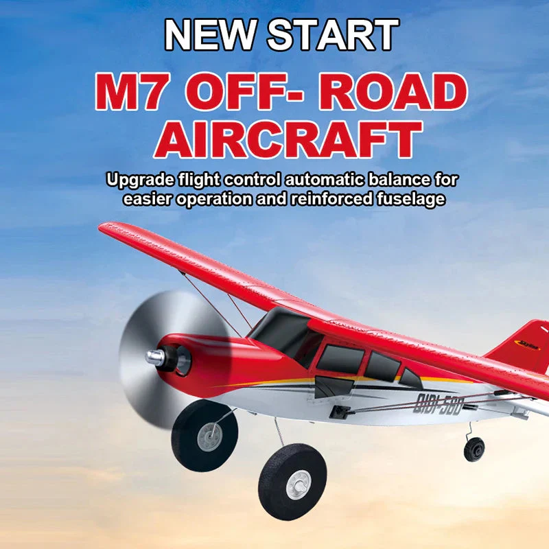 M7 Moore Off-road Aircraft Qidi560 RC Plane EPP 4CH Remote Control Brushless Airplane with LED light Model Toys for Children - Image 2