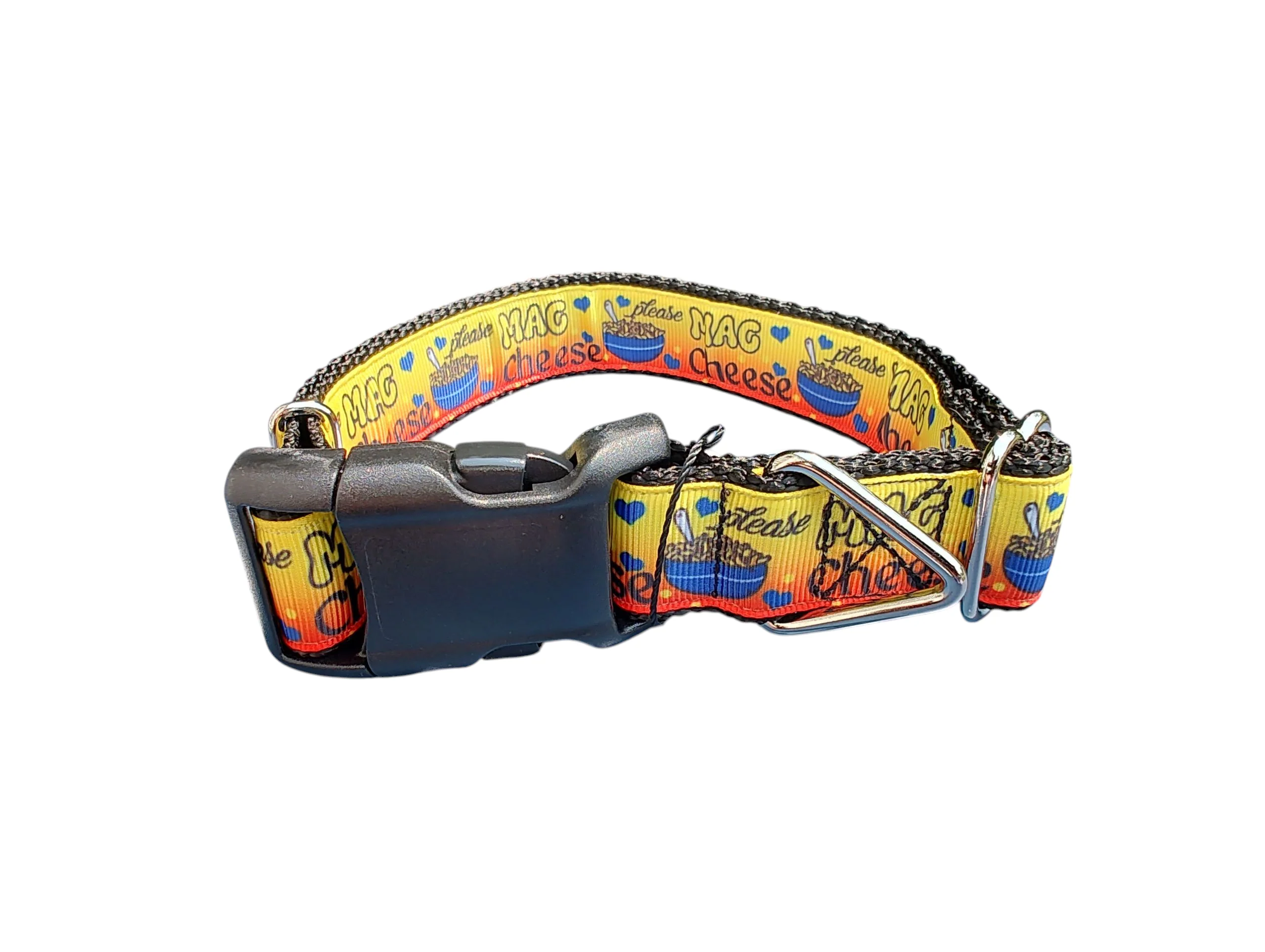 Mac and Cheese 2 Nylon Dog Collar - Image 2