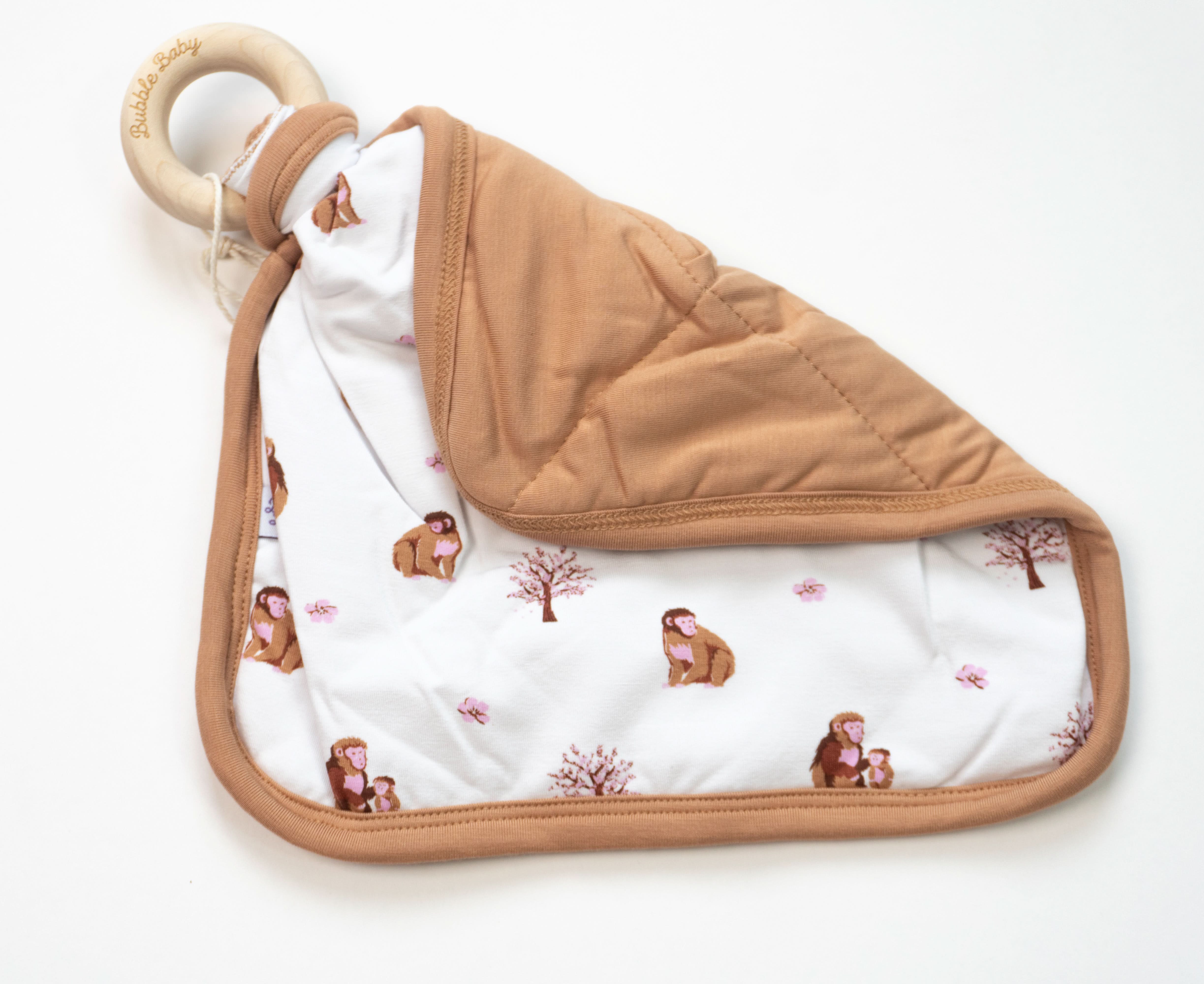 Macaque | Sprig Quilted Lovey - Image 2