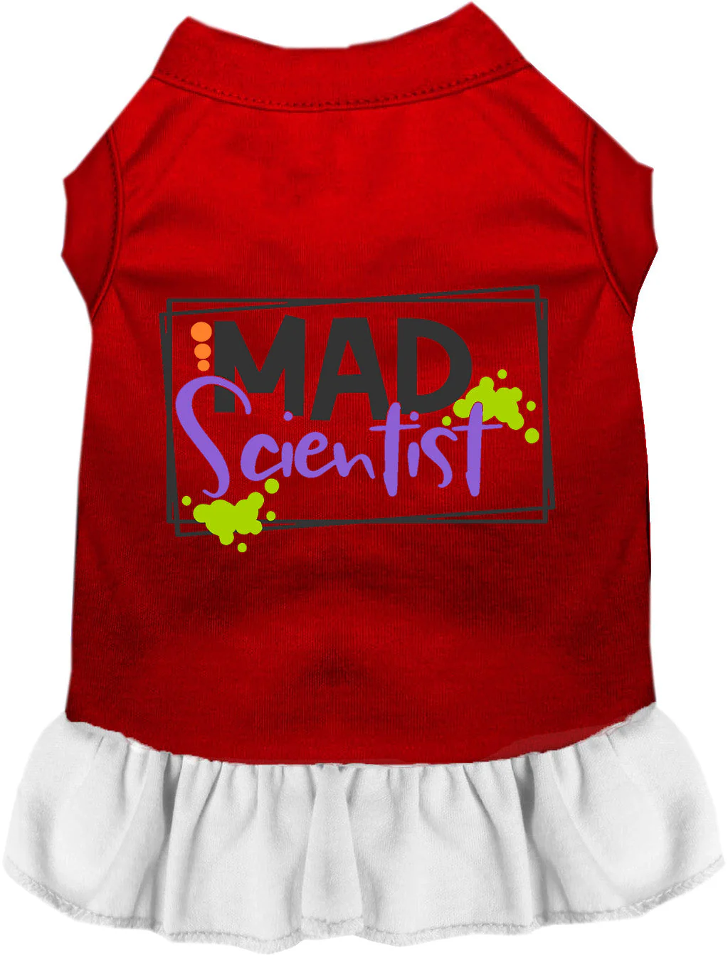 Mad Scientist Costume Pet Dress - Image 5