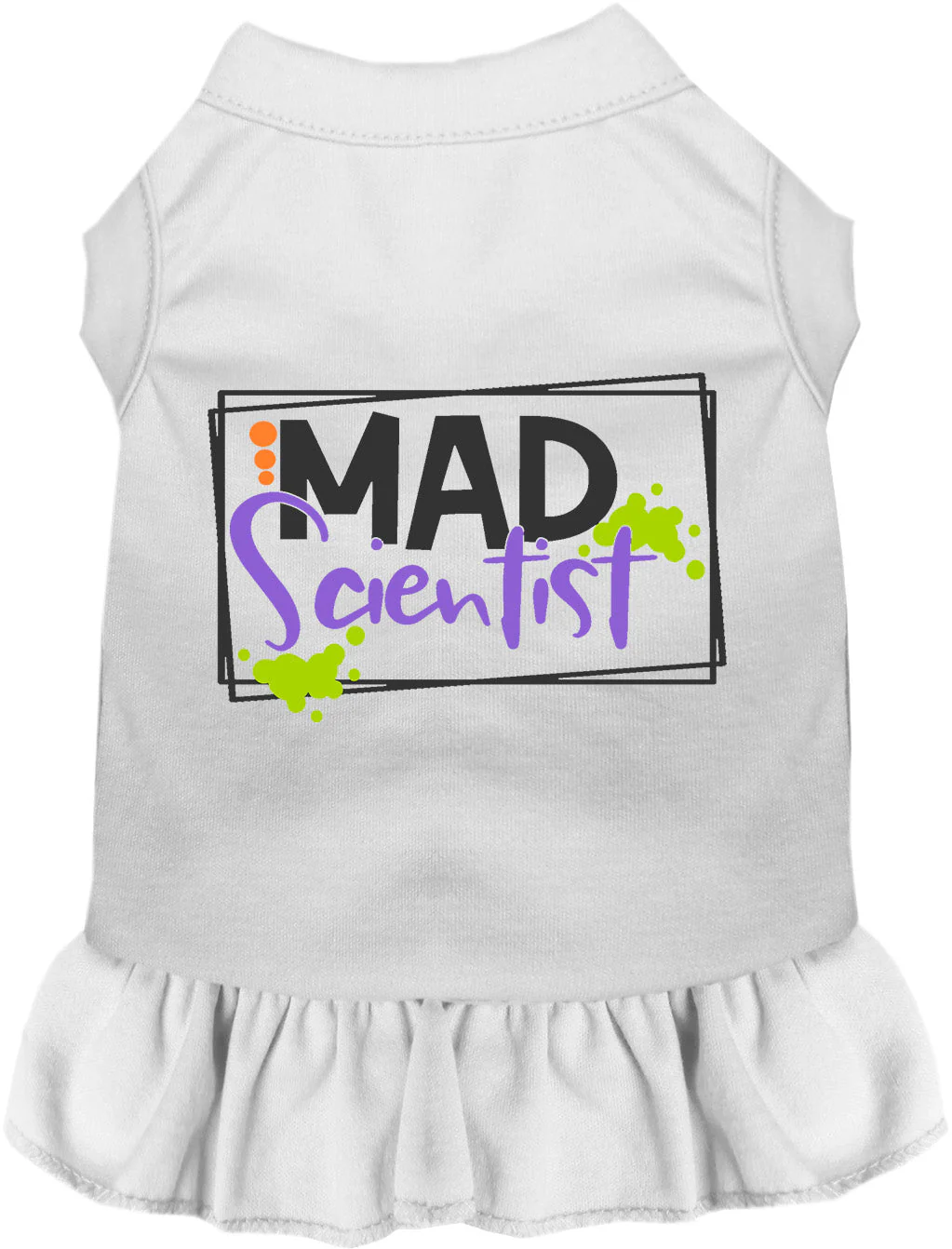 Mad Scientist Costume Pet Dress - Image 6