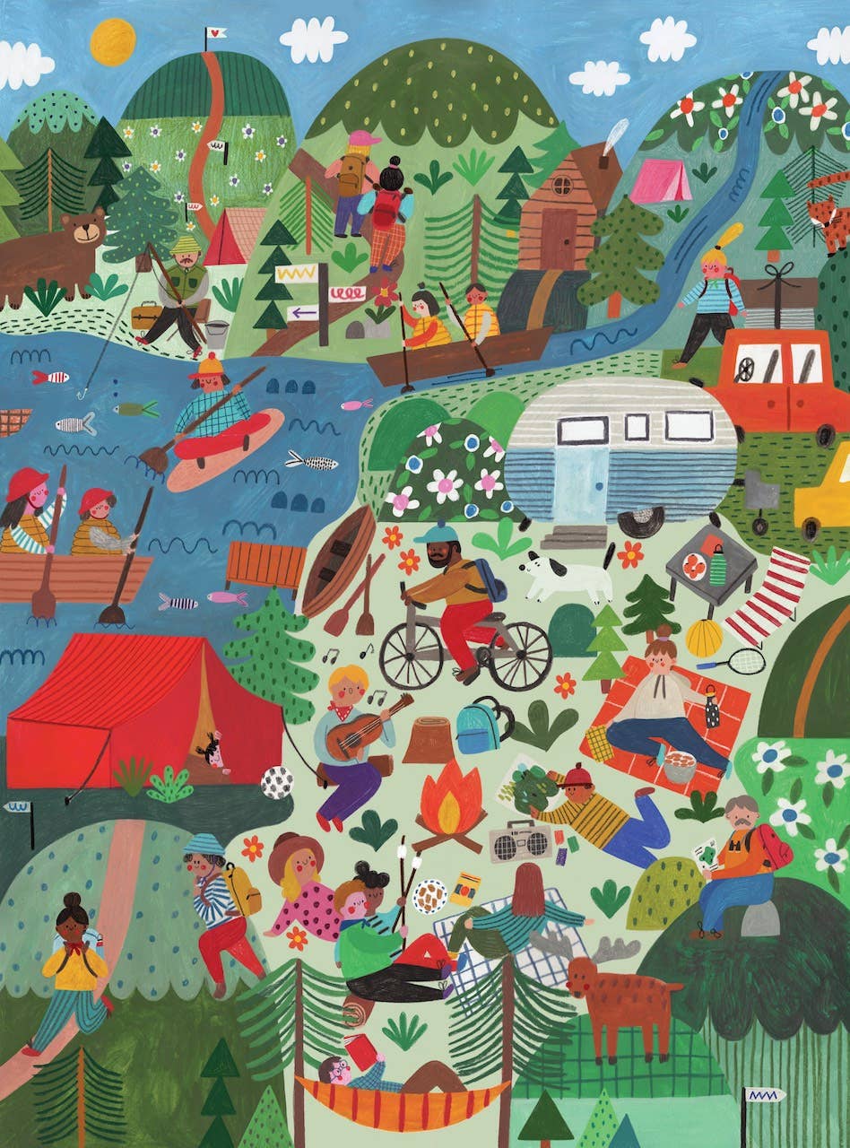 Made for the Mountains 1000 Piece Jigsaw Puzzle by Puzzlefolk - Image 3