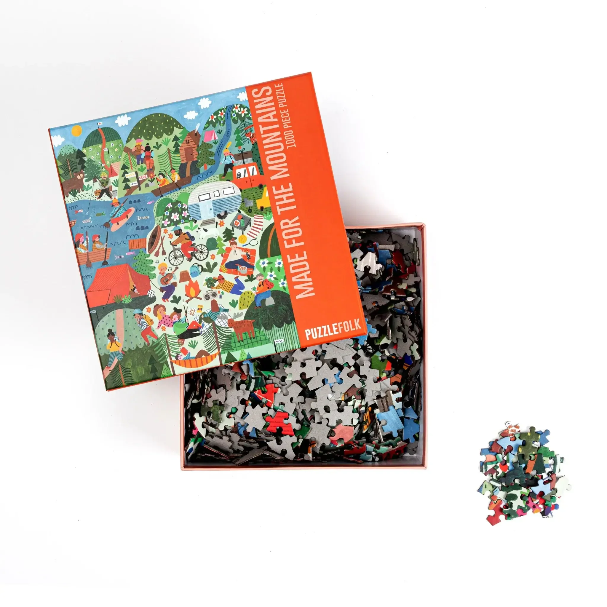Made for the Mountains 1000 Piece Jigsaw Puzzle by Puzzlefolk - Image 4