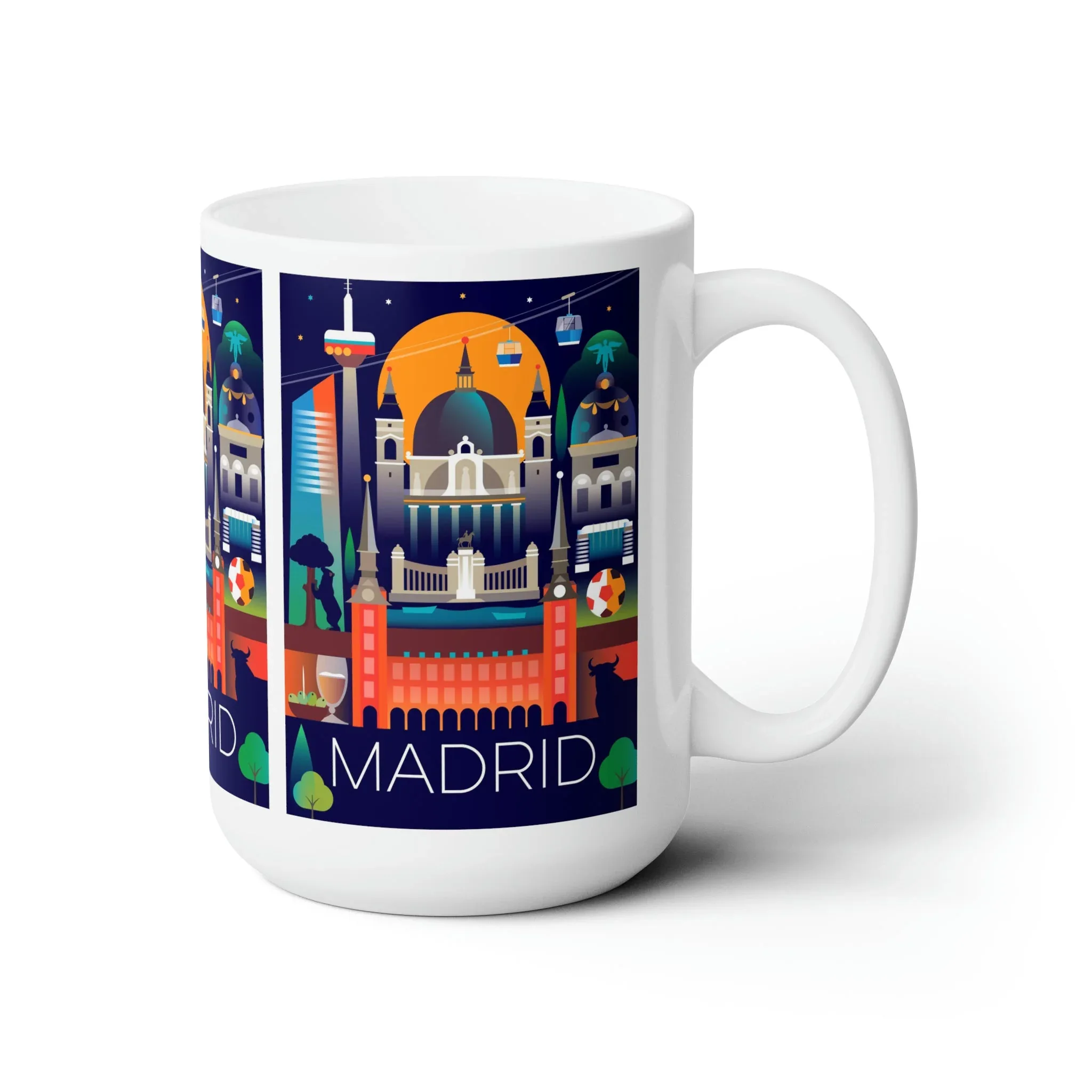 Madrid Ceramic Mug 11oz or 15oz - Image 3
