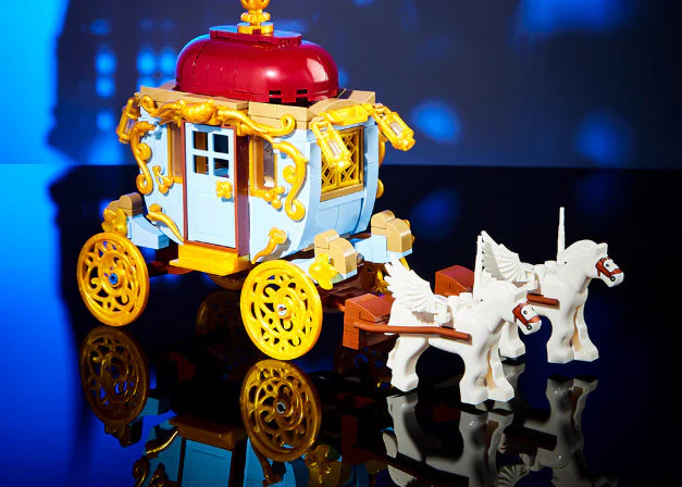 Magic Book Carriage Children Educational Assembly Building Blocks Toy - Image 3