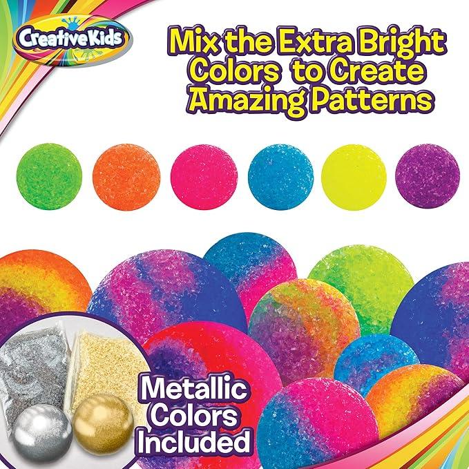 Magic Bouncy Ball Factory Set - Make 75 Stunning DIY Bouncy Balls, Including Light-Up Magic Balls! - Image 3