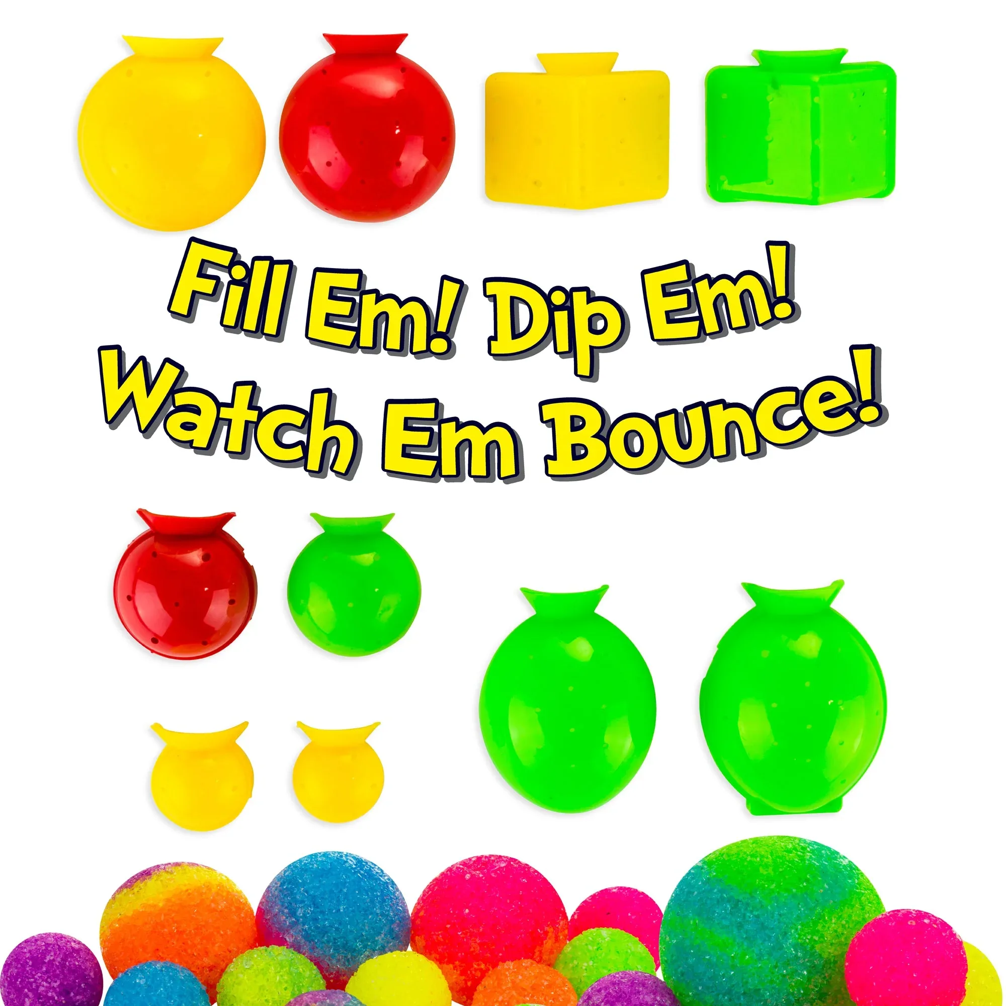 Magic Bouncy Balls - Create Your Own 43 Power Balls Craft Kit for Kids - Image 6