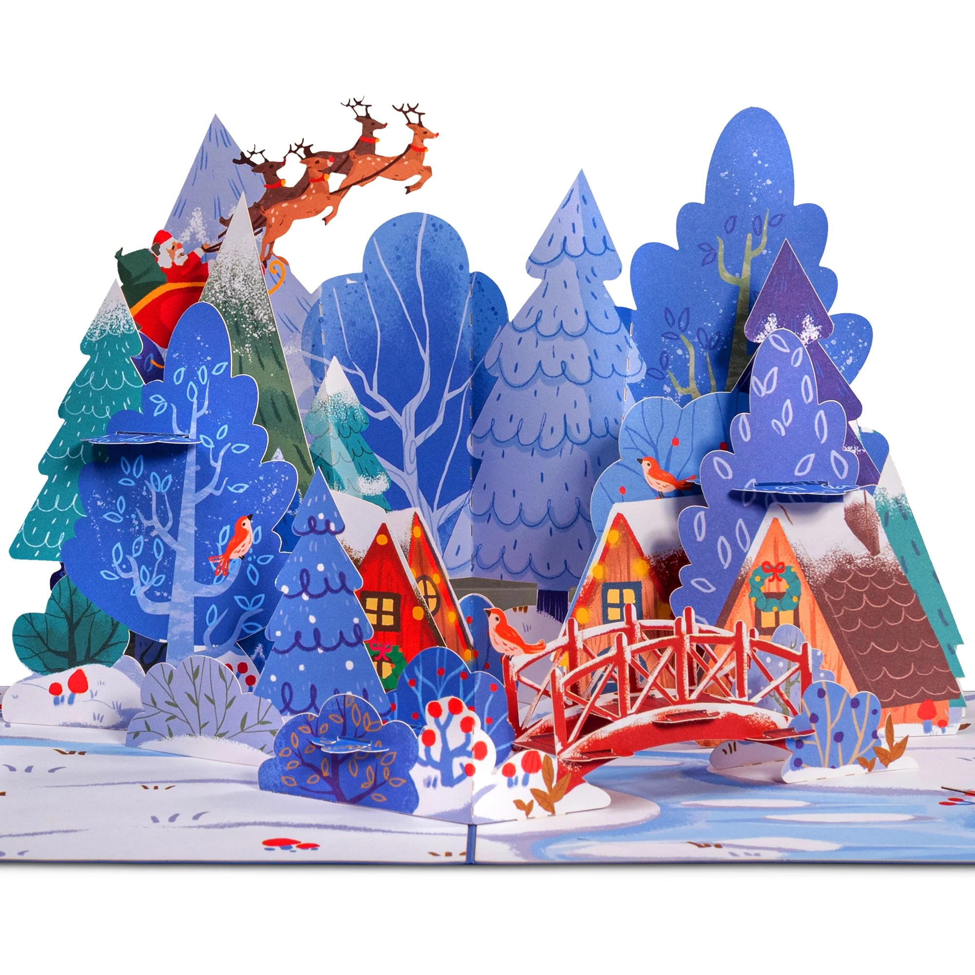 Magical Town Christmas Pop Up Card - Image 6