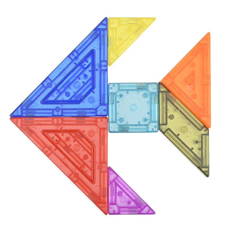 MAGNETIC 9-PIECE TANGRAM Puzzle Challenge - Image 5