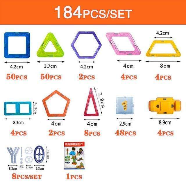 Magnetic Building Blocks DIY Magnets Toys For Kids Designer Construction Set Gifts For Children Toys - Image 11