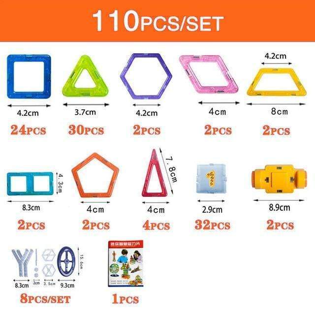 Magnetic Building Blocks DIY Magnets Toys For Kids Designer Construction Set Gifts For Children Toys - Image 8