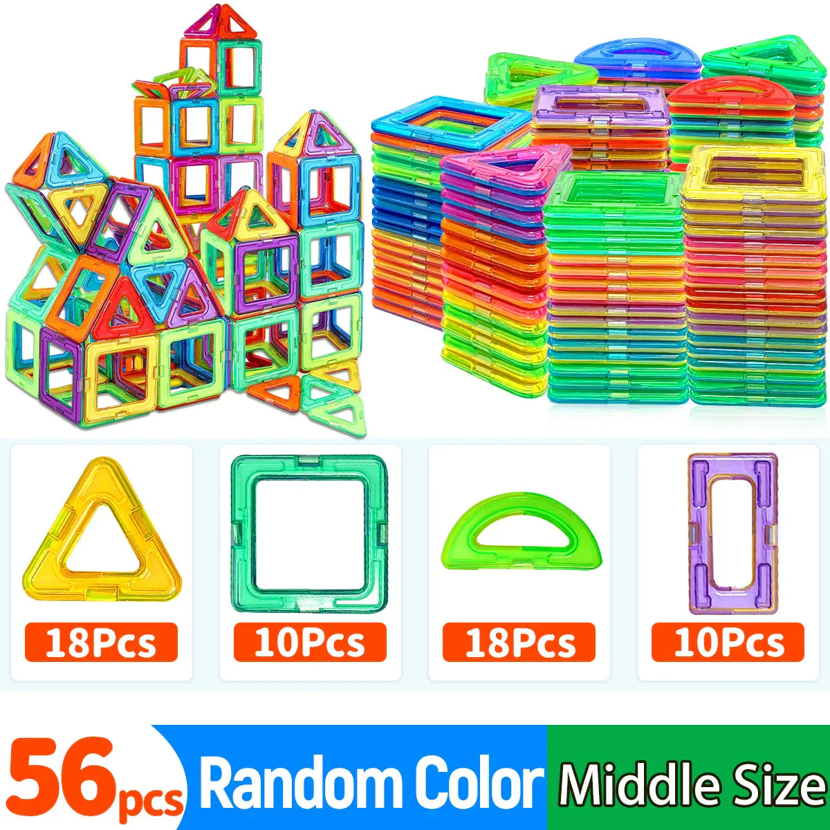 Magnetic Building Blocks - STEM Educational Toys for Kids Aged 4-12 - Image 10