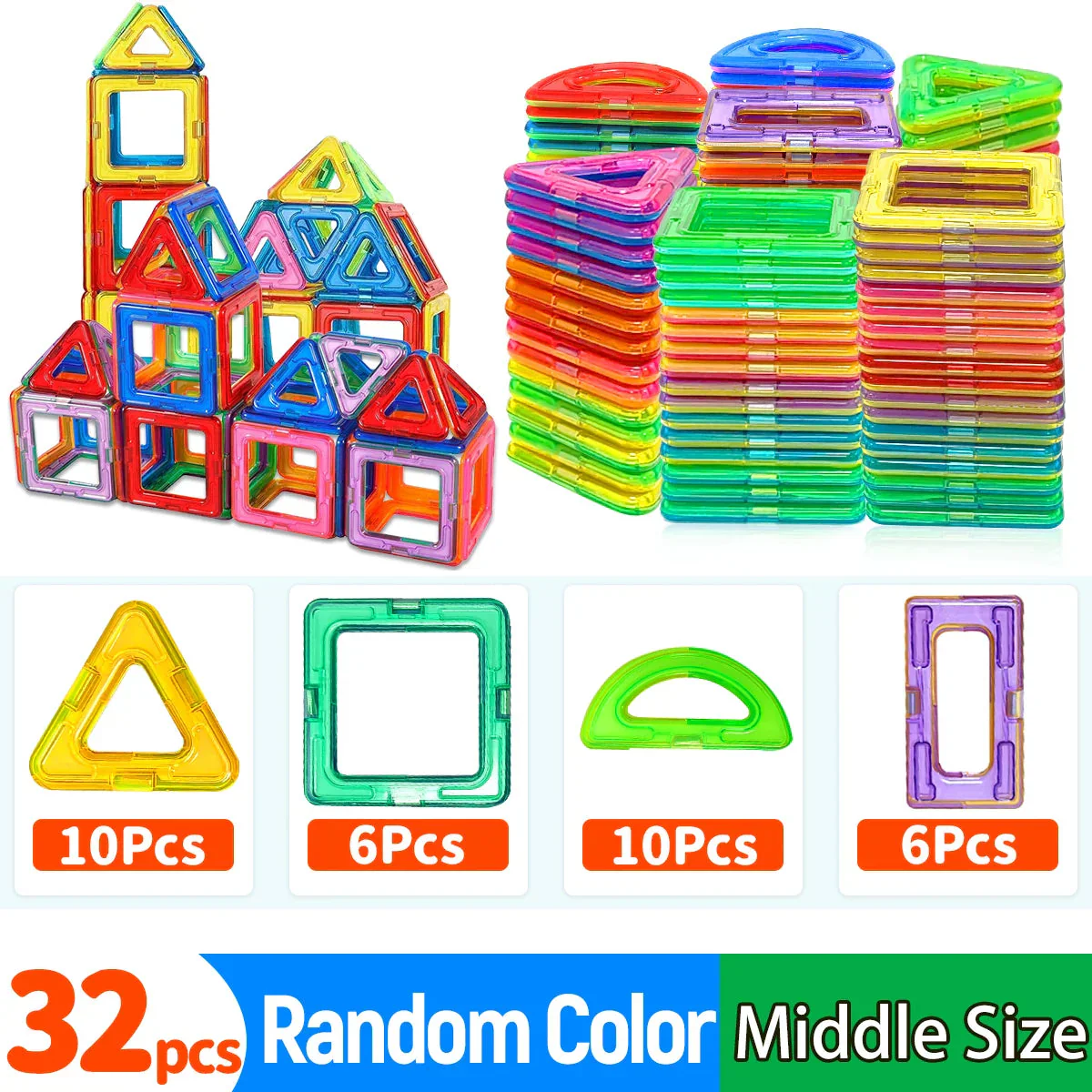 Magnetic Building Blocks - STEM Educational Toys for Kids Aged 4-12 - Image 11