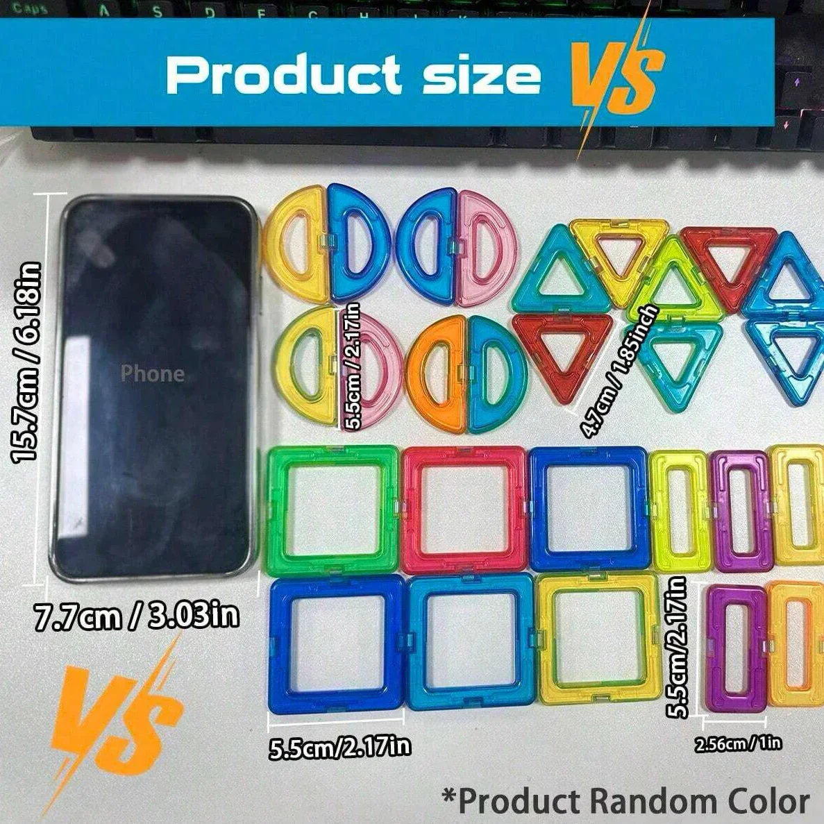 Magnetic Building Blocks - STEM Educational Toys for Kids Aged 4-12 - Image 4