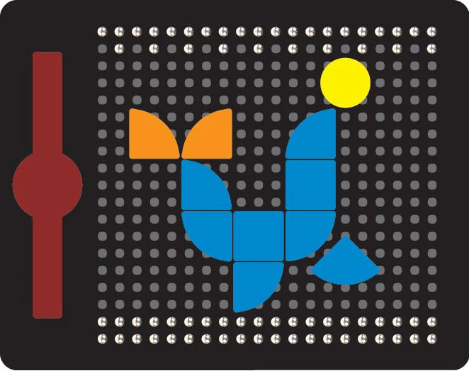 MAGNETIC DESIGN BOARD 2-in-1 Activity Pad - Image 3
