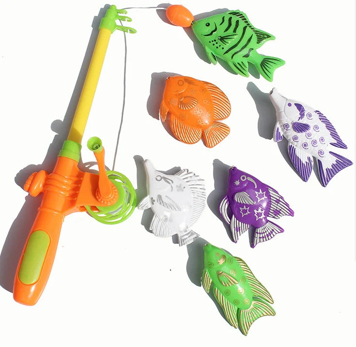 Magnetic Fishing Toy With 6 fish And a Fishing Rod - Image 2