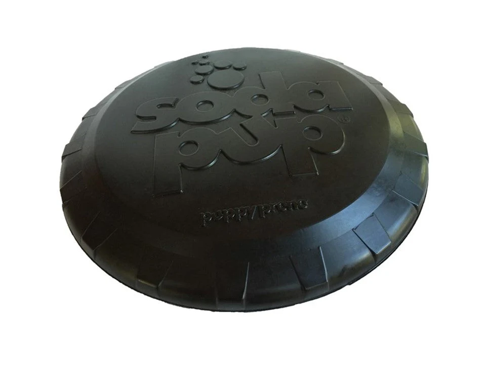 Magnum Bottle Top Flyer Rubber Frisbee for Heavy Chewers | Large | USA Made - Image 6