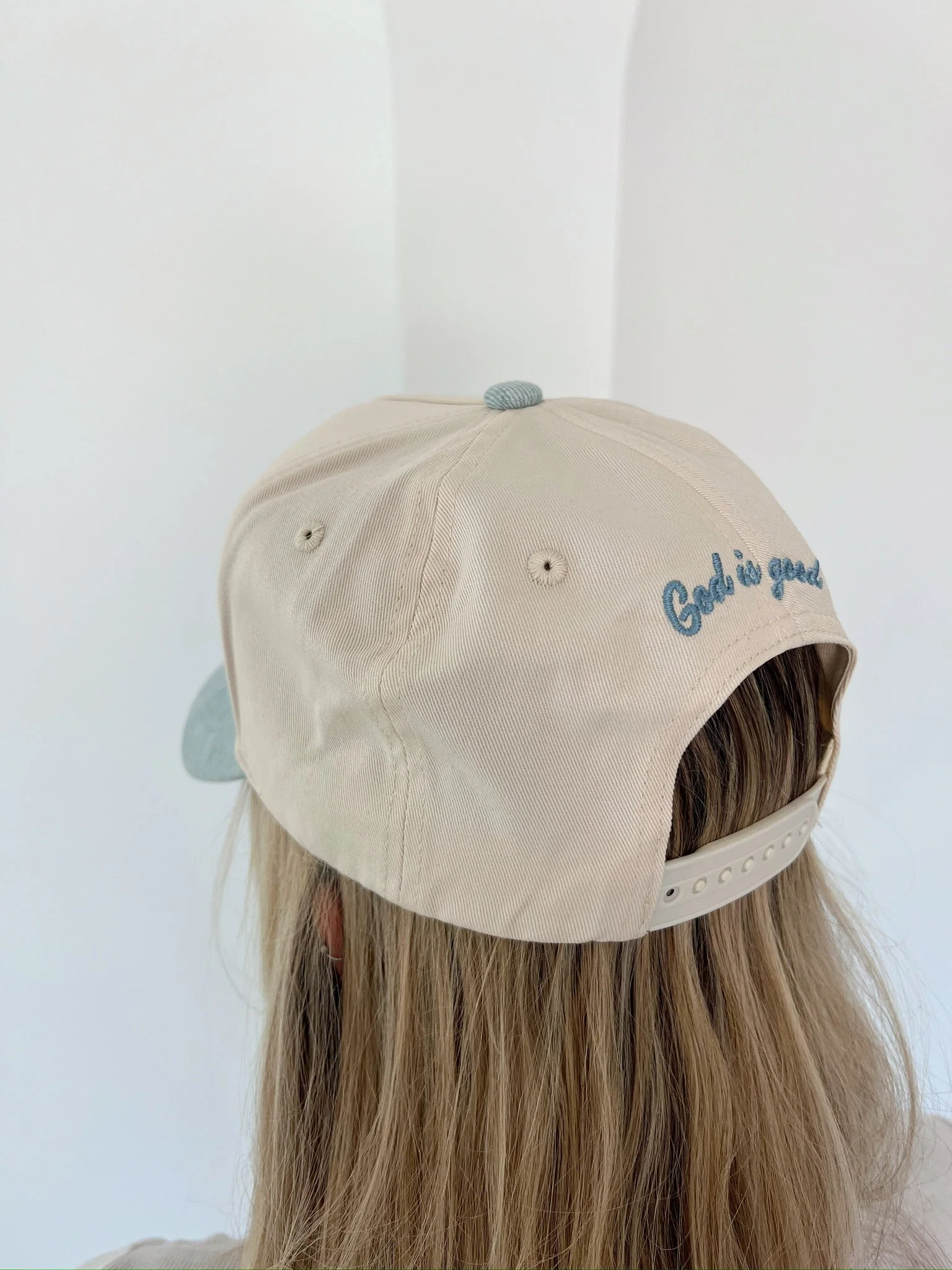 Make Heaven Crowded - Denim Vintage Trucker Hat - Image 18