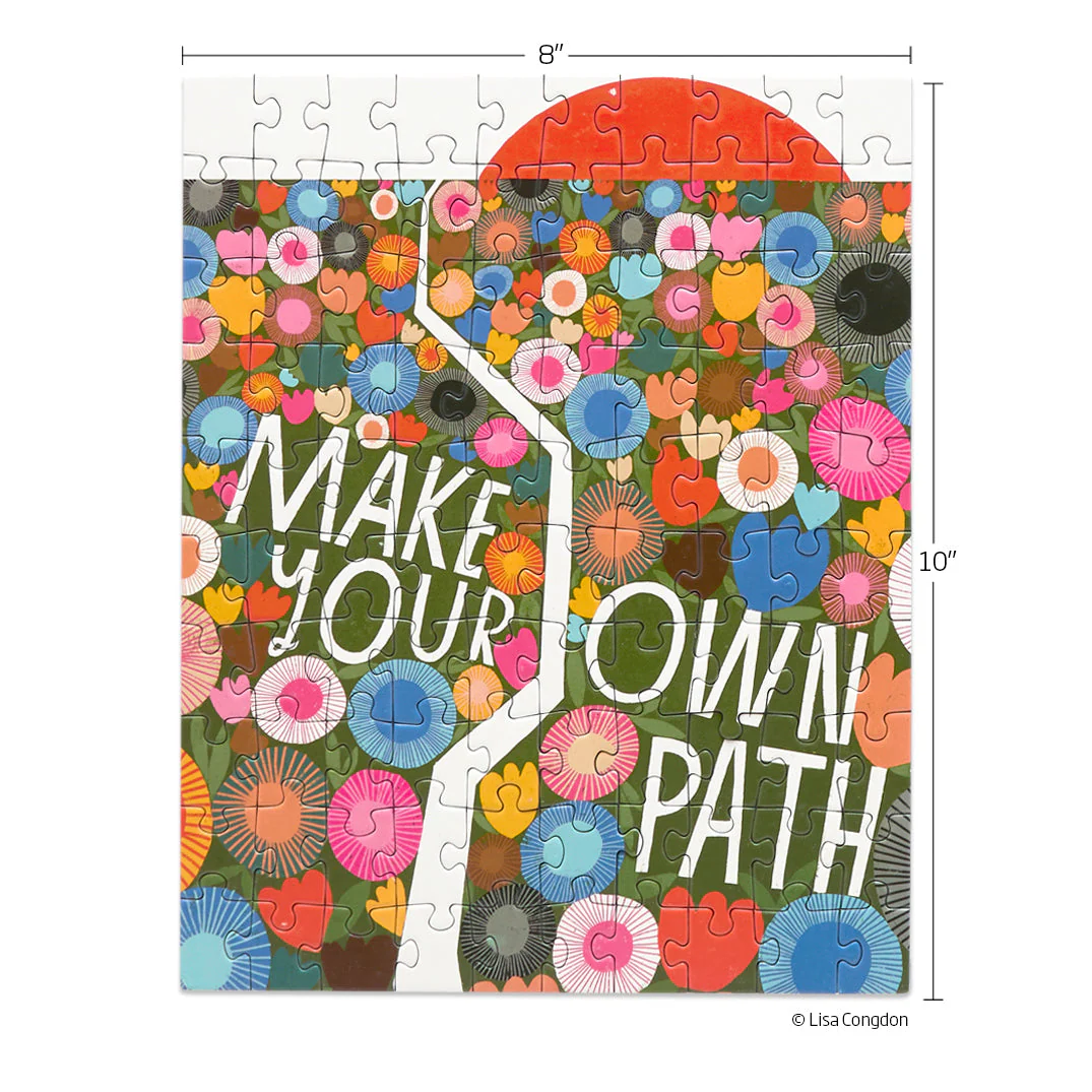Make Your Own Path 100 Piece Puzzle Snax - Image 3