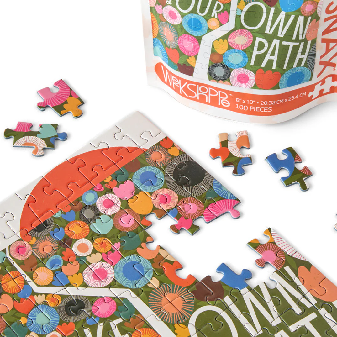 Make Your Own Path 100 Piece Puzzle Snax - Image 4