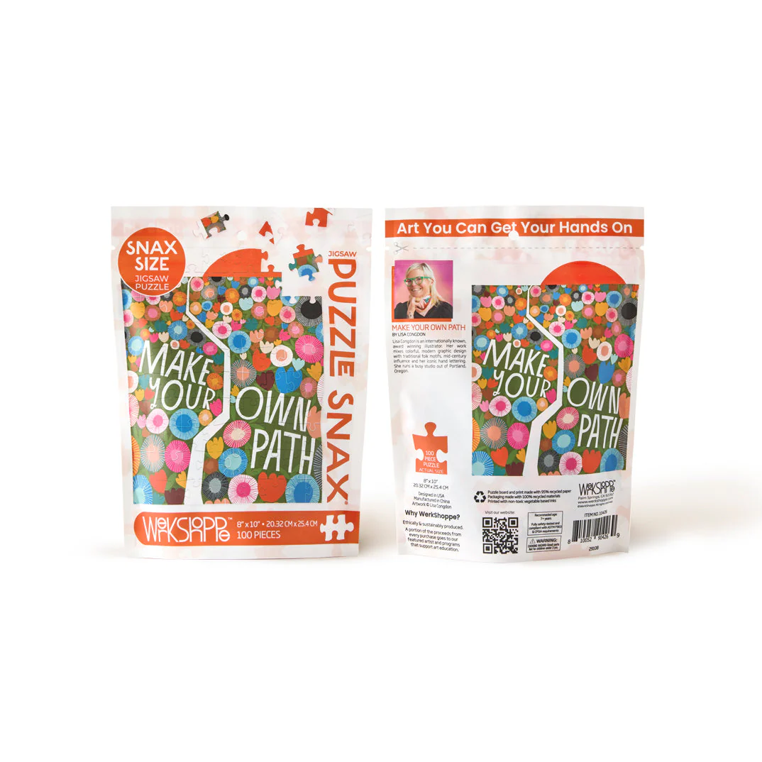 Make Your Own Path 100 Piece Puzzle Snax - Image 5