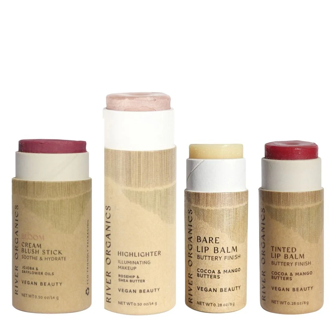 Makeup Color Set by Tone with Blush, Highlighter + Two Lip Products - Image 4