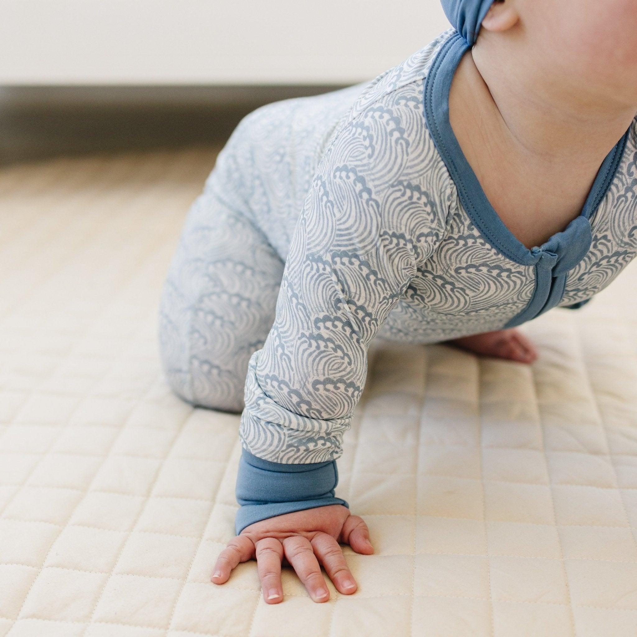 Making Waves Bamboo Zippy Romper - Image 3