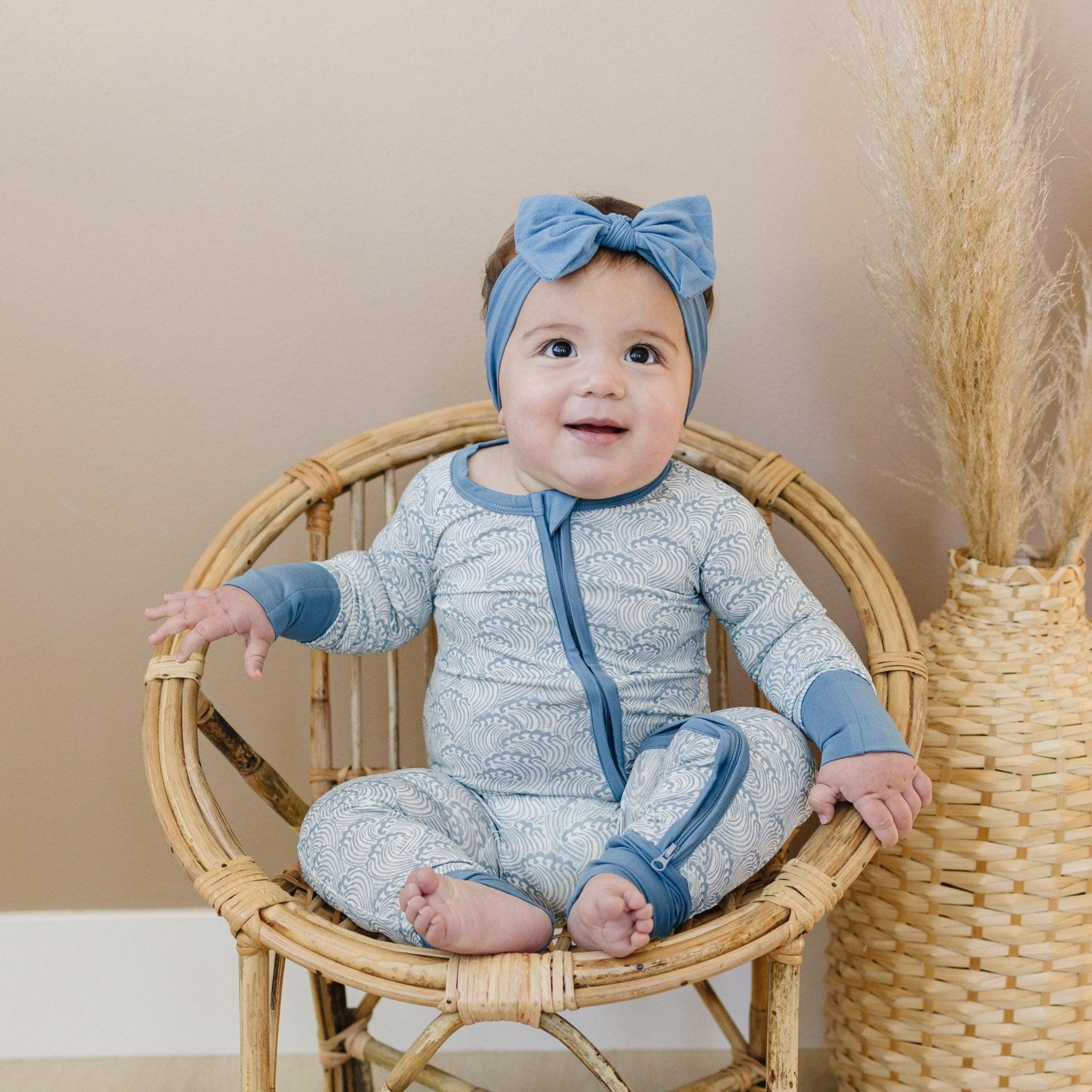 Making Waves Bamboo Zippy Romper - Image 6