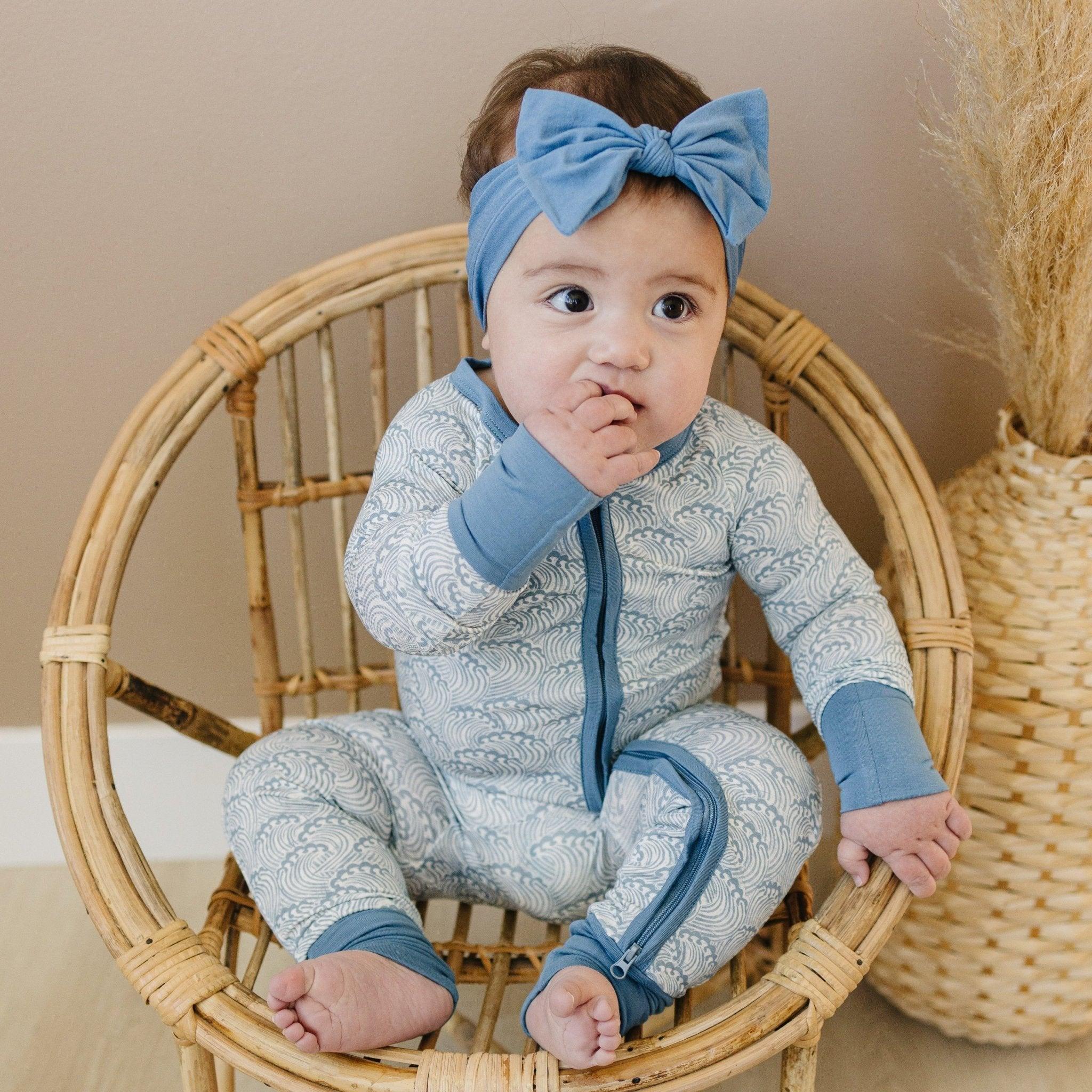 Making Waves Bamboo Zippy Romper - Image 8