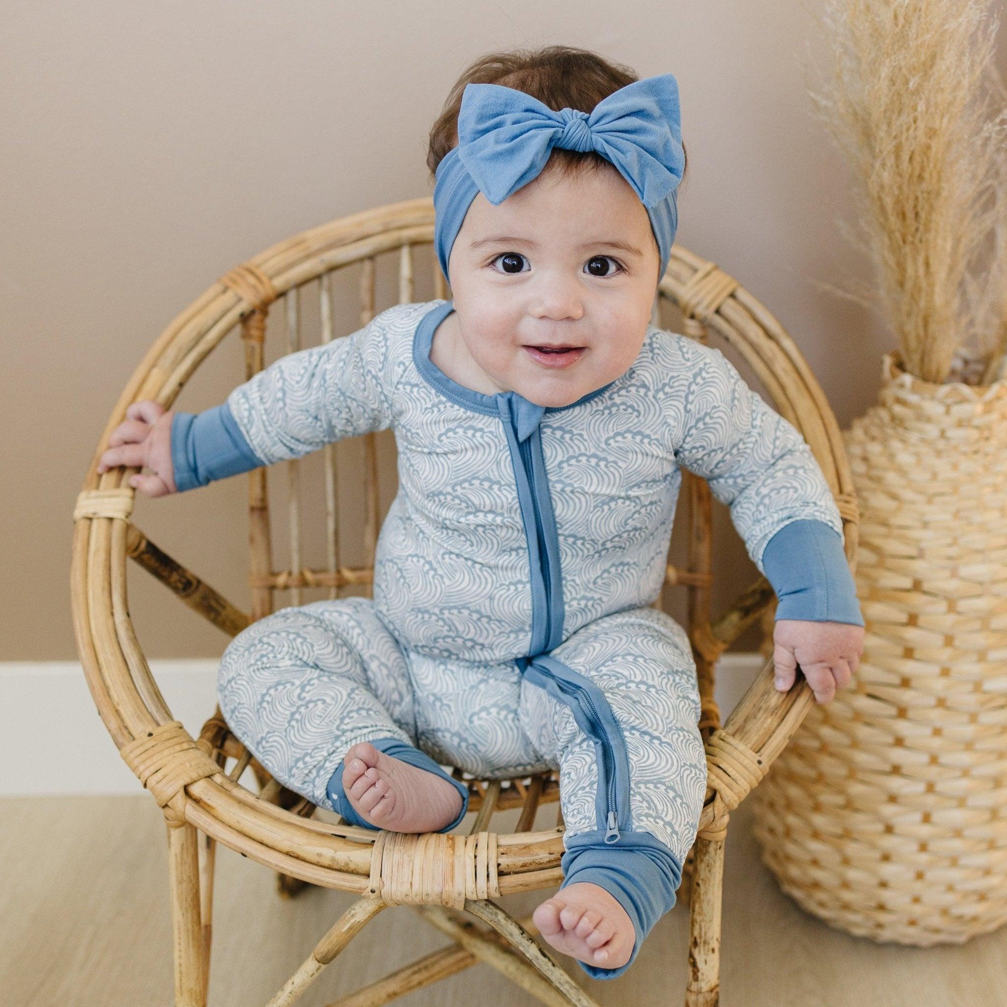 Making Waves Bamboo Zippy Romper - Image 9