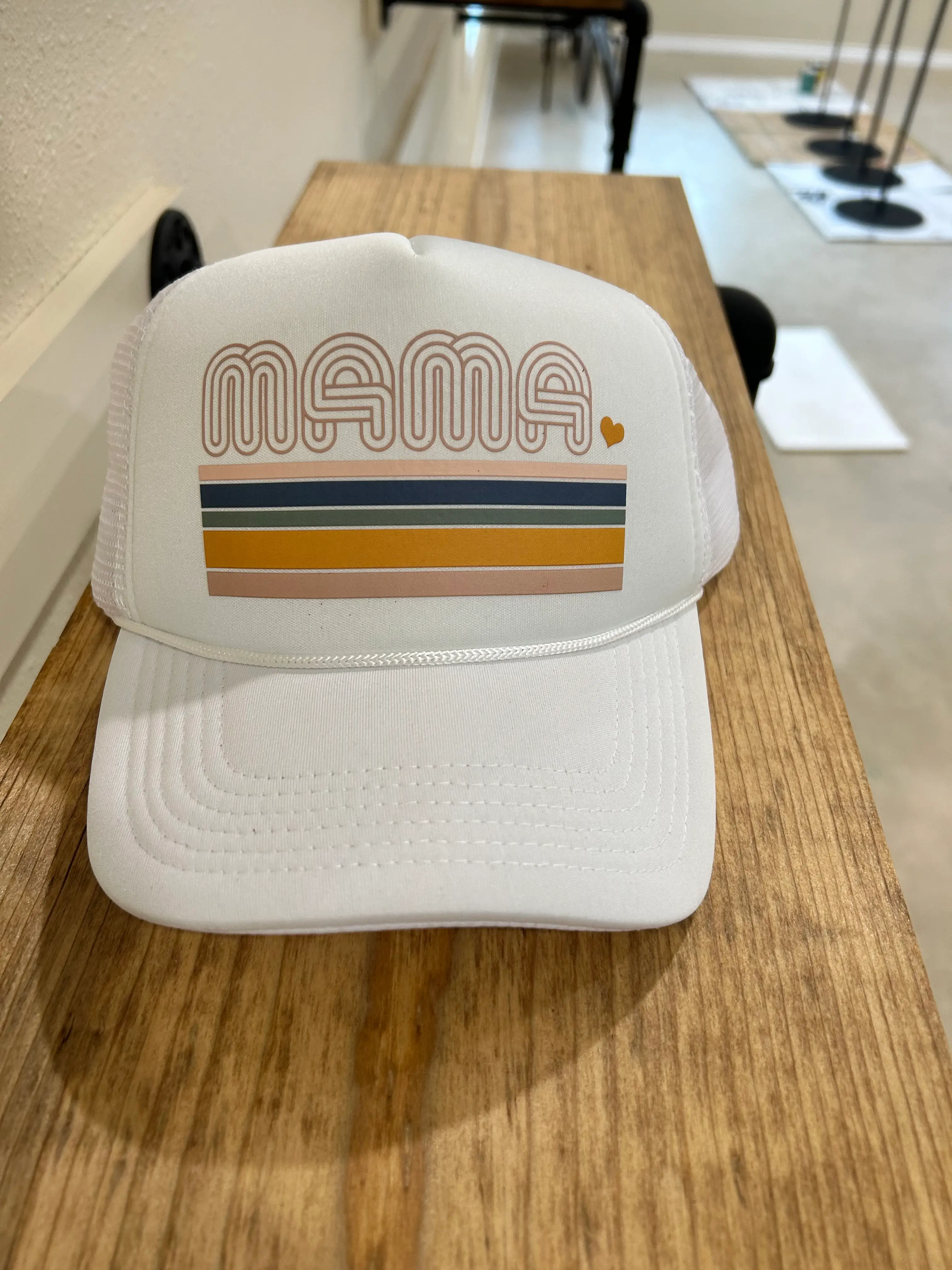Mama Striped Foam Trucker - Image 2