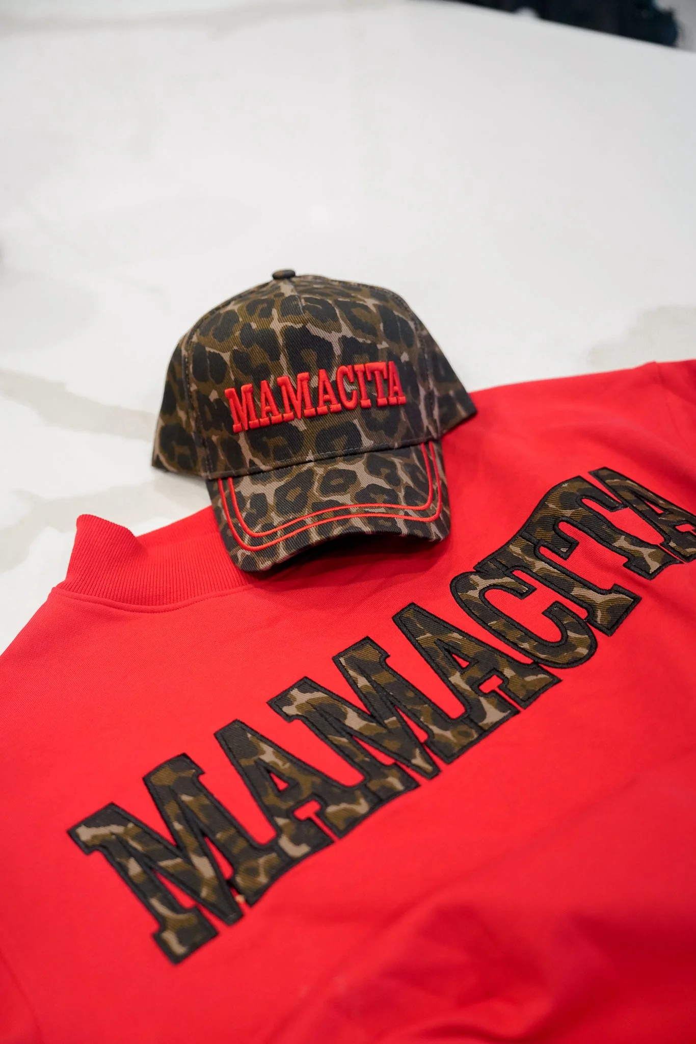Mamacita - Leopard Vintage Hat - Image 3