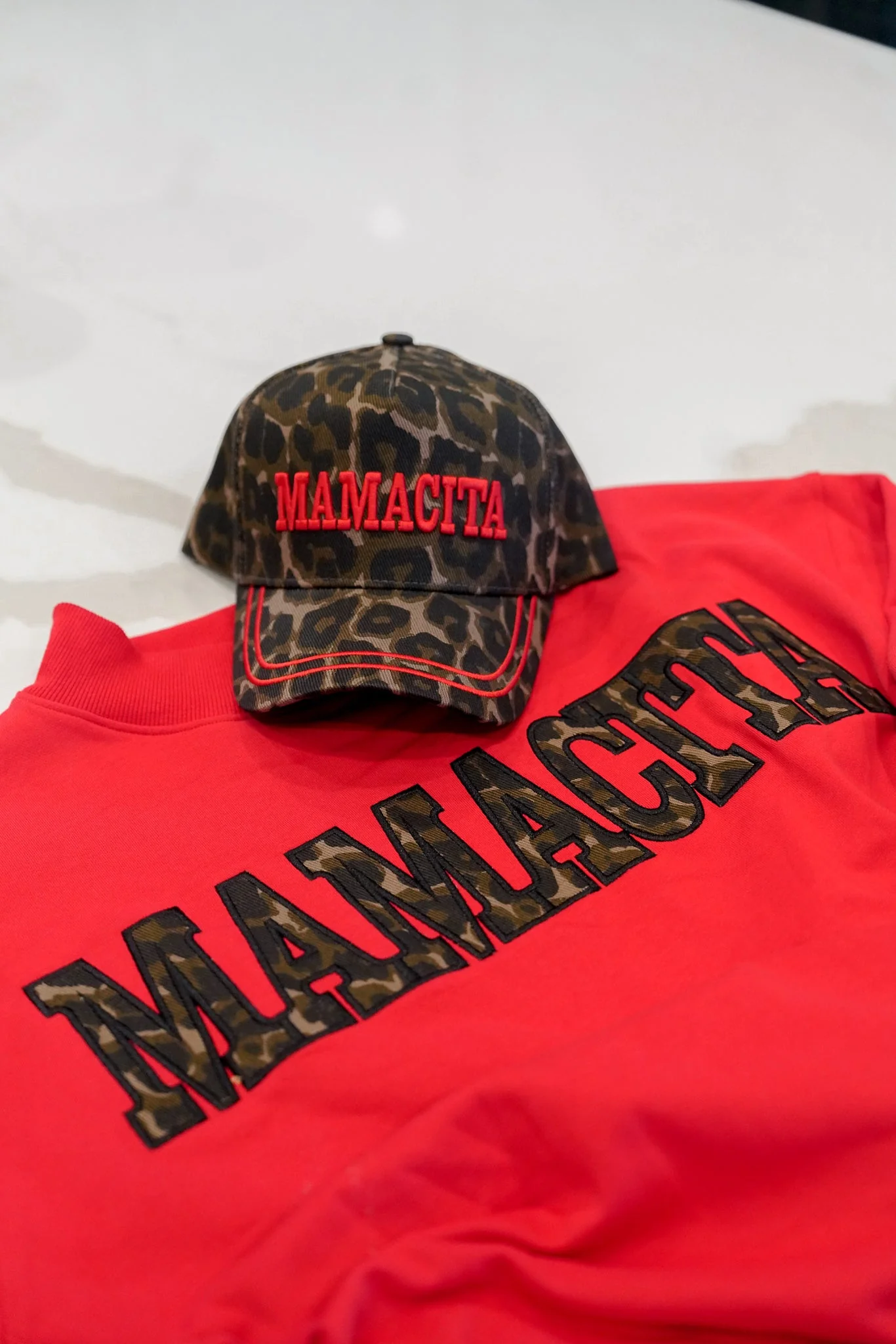 Mamacita - Leopard Vintage Hat - Image 4