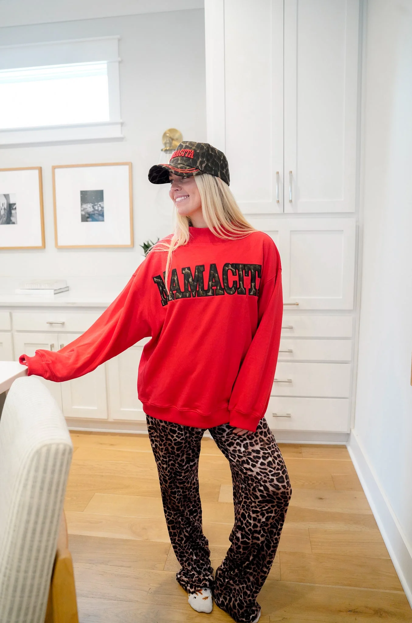 Mamacita - Leopard Vintage Hat - Image 6