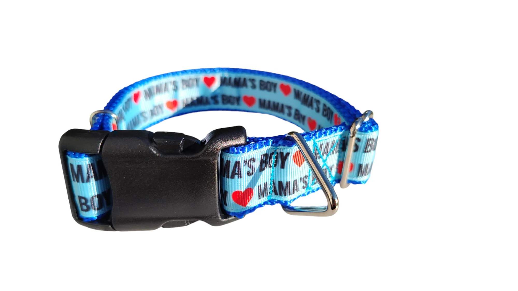 Mama's Boy Nylon Dog Collar - Image 2