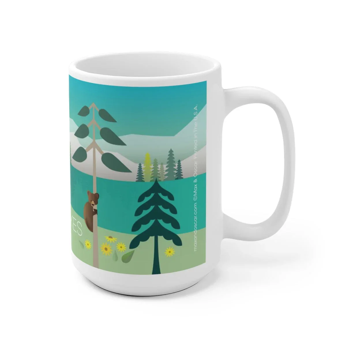 MAMMOTH LAKES 11 OZ OR 15 0Z CERAMIC MUG - Image 2