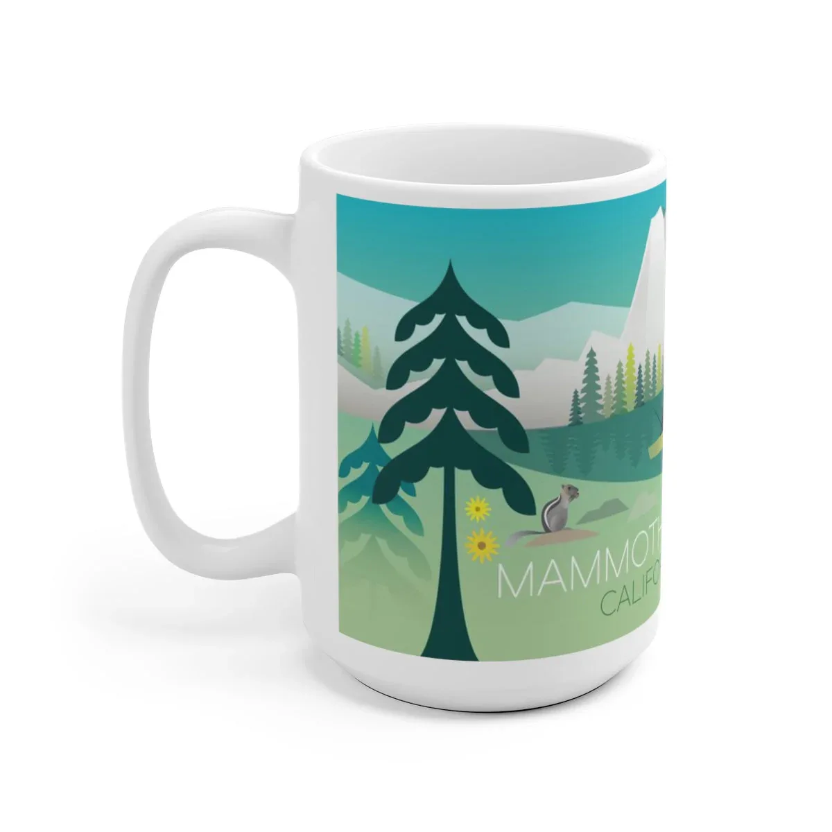 MAMMOTH LAKES 11 OZ OR 15 0Z CERAMIC MUG - Image 3