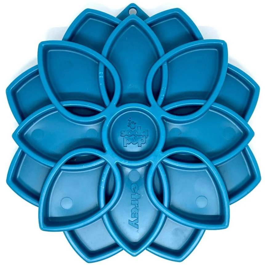 Mandala eTray Shallow Slow Feeder Dog Bowl for Enrichment | USA Made - Image 4