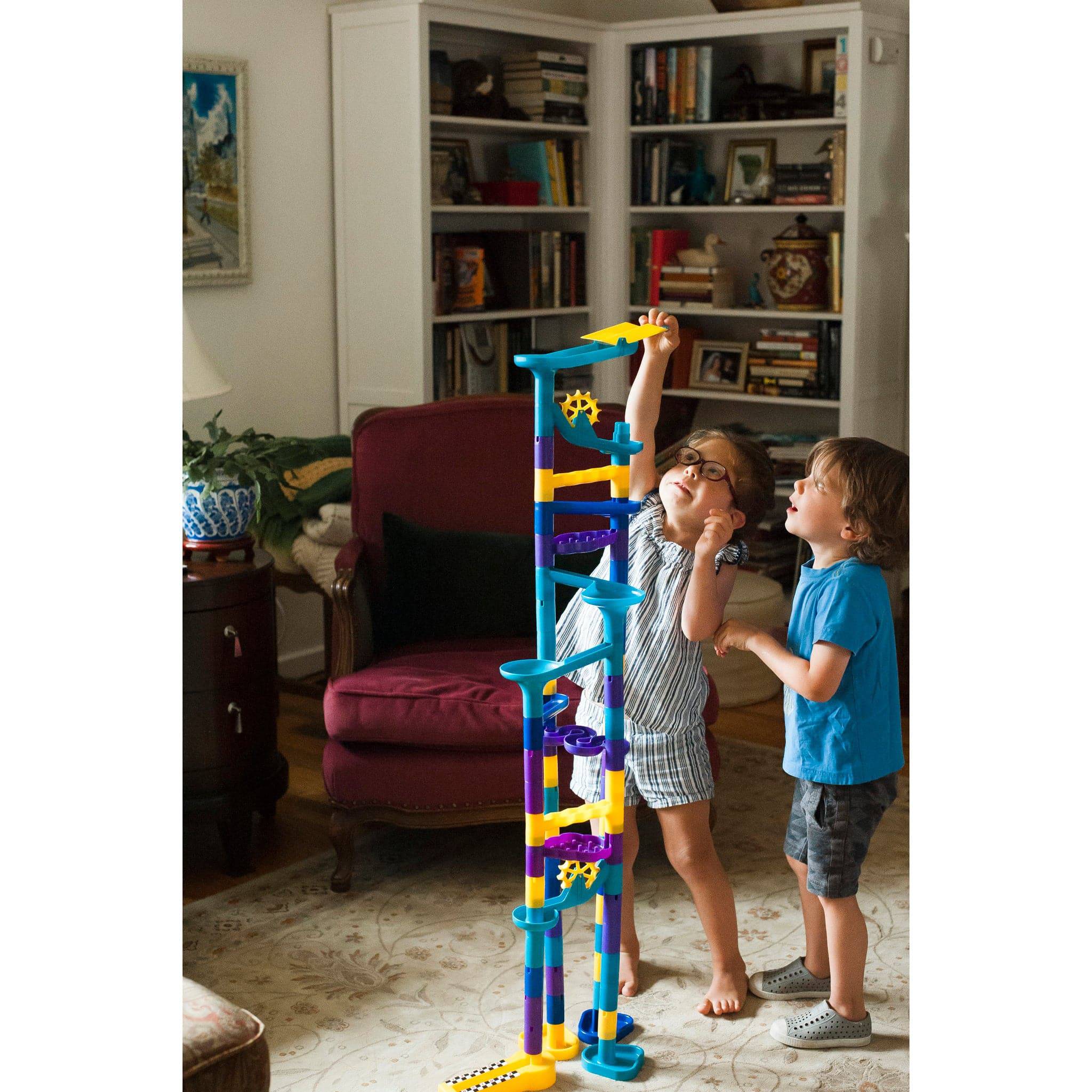 MARBLEWORKS ULTRA GRAND PRIX SET Racing Marble Run - Image 13