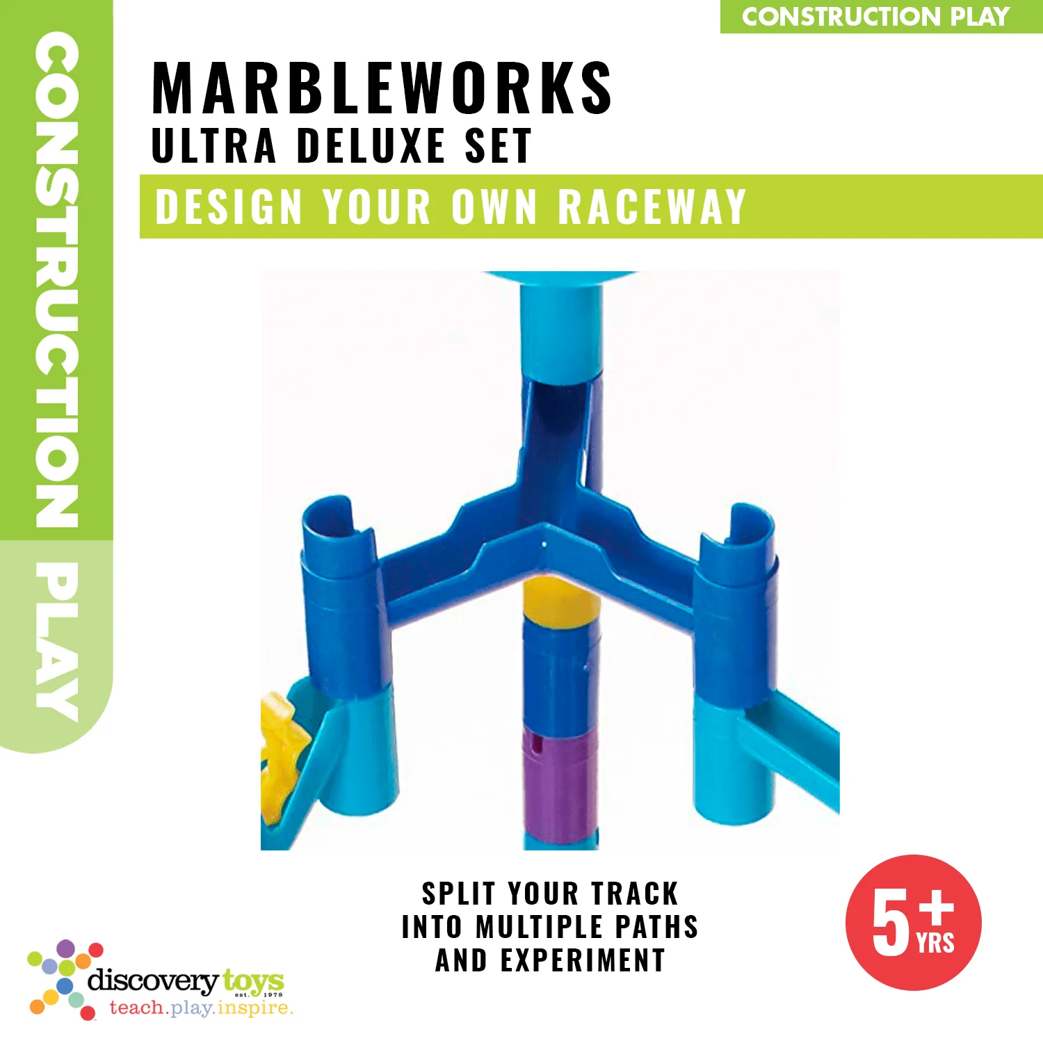 MARBLEWORKS ULTRA GRAND PRIX SET Racing Marble Run - Image 3