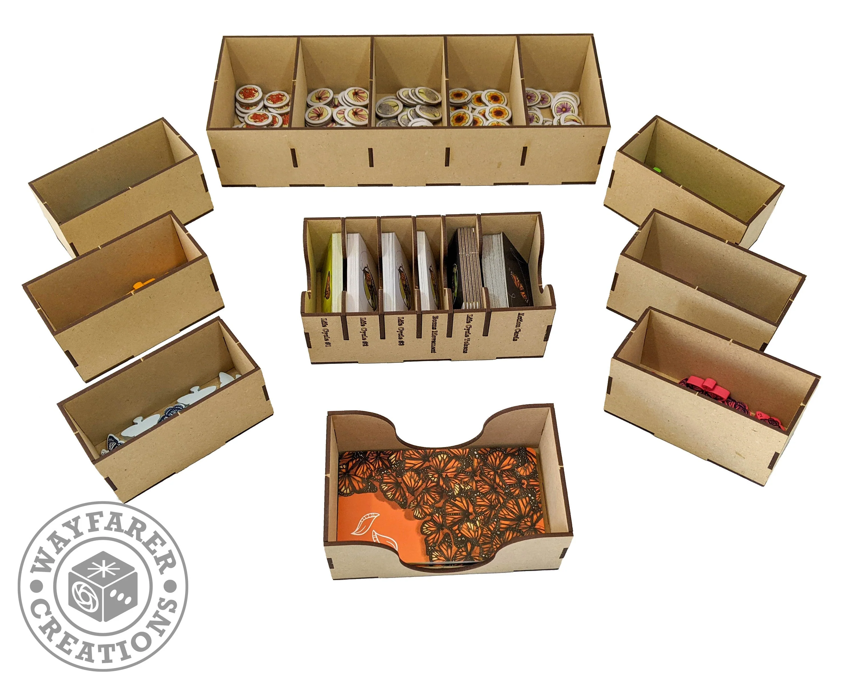 Mariposas Board Game Organizer Insert - Image 2